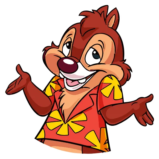 🤷‍♂️ Эмодзи «Chip & Dale» для Telegram