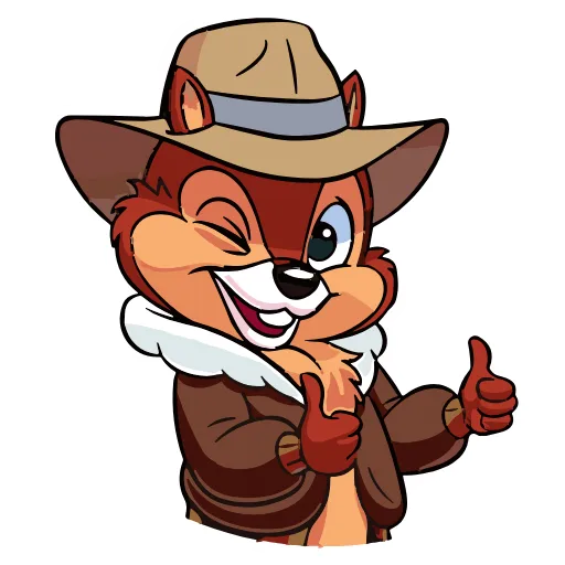 👍 Эмодзи «Chip & Dale» для Telegram