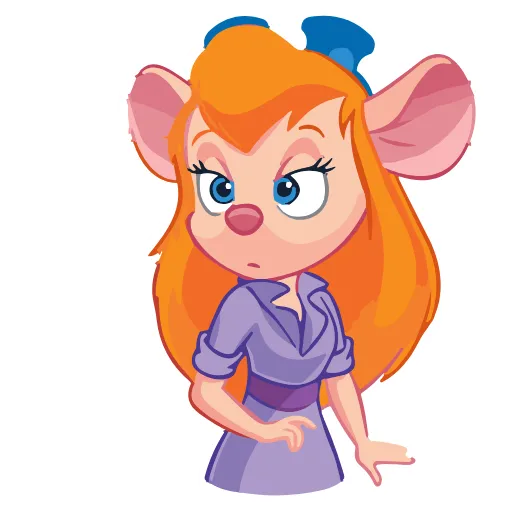 😒 Эмодзи «Chip & Dale» для Telegram