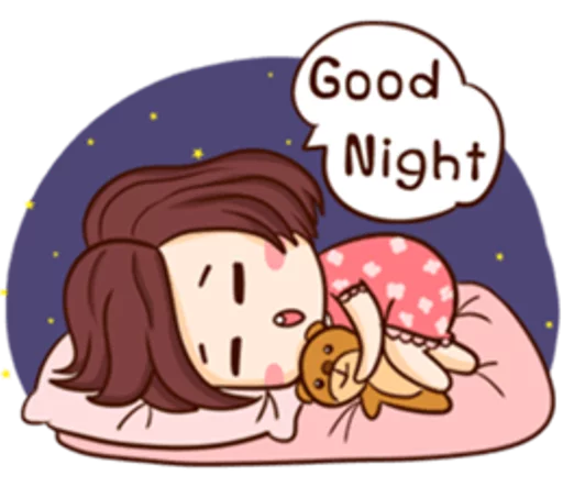🌙 Стикер «Chompo pink» для Telegram