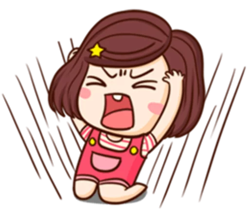 😫 Стикер «Chompo pink» для Telegram