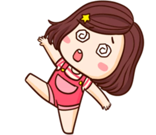 😵 Стикер «Chompo pink» для Telegram