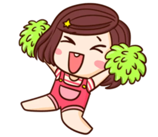 👯 Стикер «Chompo pink» для Telegram