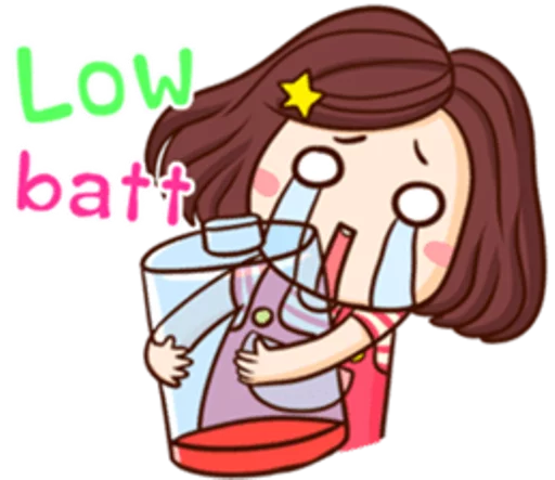 🔋 Стикер «Chompo pink» для Telegram