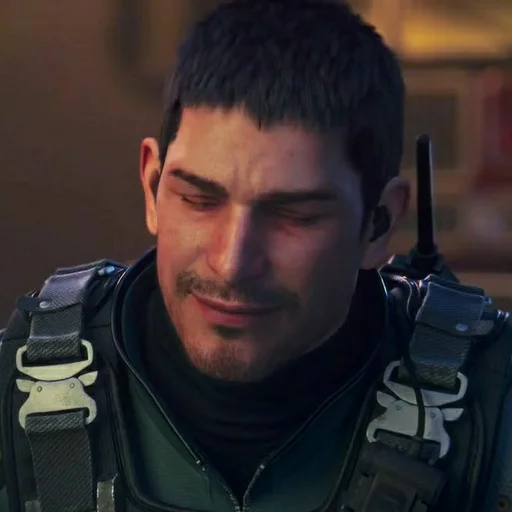 ☺️ Стикер «Chris Redfield» для Telegram