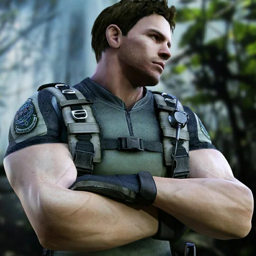 Стикерпак Chris Redfield для Telegram — скачать