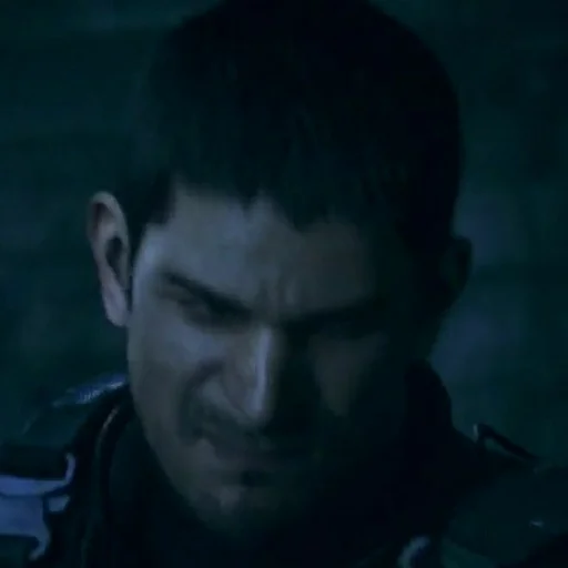 😠 Стикер «Chris Redfield» для Telegram