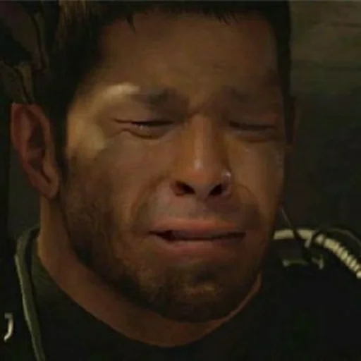 😭 Стикер «Chris Redfield» для Telegram