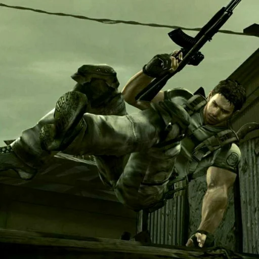 🏃‍♂ Стикер «Chris Redfield» для Telegram