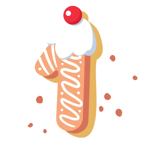 1️⃣ Эмодзи «Cookie» для Telegram
