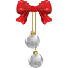 🎀 Эмодзи «Новогодние украшения» для Telegram