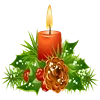 🕯 Эмодзи «Новогодние украшения» для Telegram