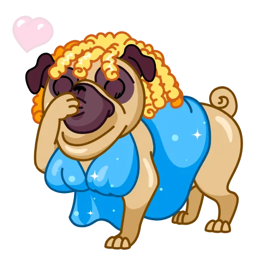 😘 Стикер «Сhristmas Dogs» для Telegram