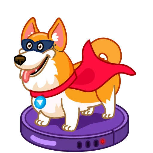 🏃‍♂️ Стикер «Сhristmas Dogs» для Telegram