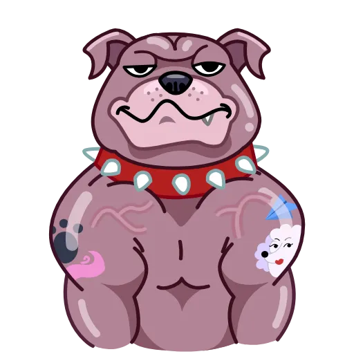 💪 Стикер «Сhristmas Dogs» для Telegram