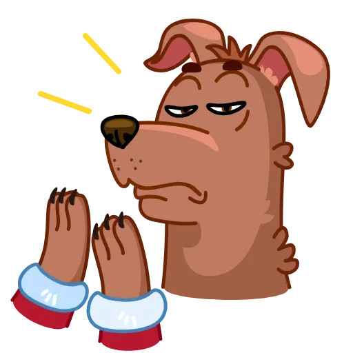 😨 Стикер «Сhristmas Dogs» для Telegram