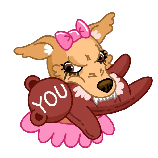 😡 Стикер «Сhristmas Dogs» для Telegram