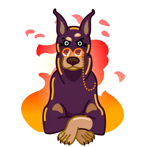 🔥 Стикер «Сhristmas Dogs» для Telegram