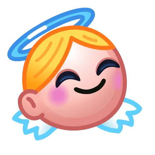 😇 Эмодзи «Десять новогодних эмоджи паков» для Telegram