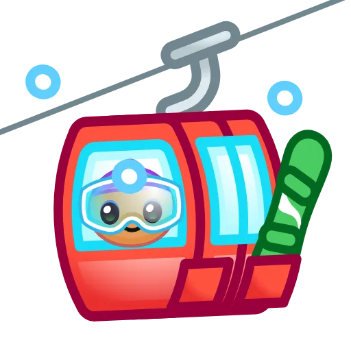 🚠 Эмодзи «Десять новогодних эмоджи паков» для Telegram