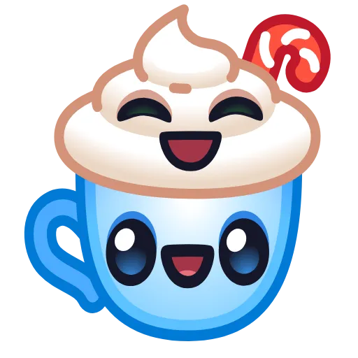 ☕️ Эмодзи «Десять новогодних эмоджи паков» для Telegram