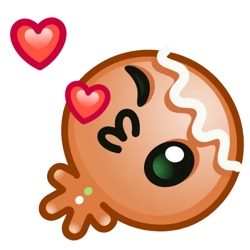 😘 Эмодзи «Десять новогодних эмоджи паков» для Telegram