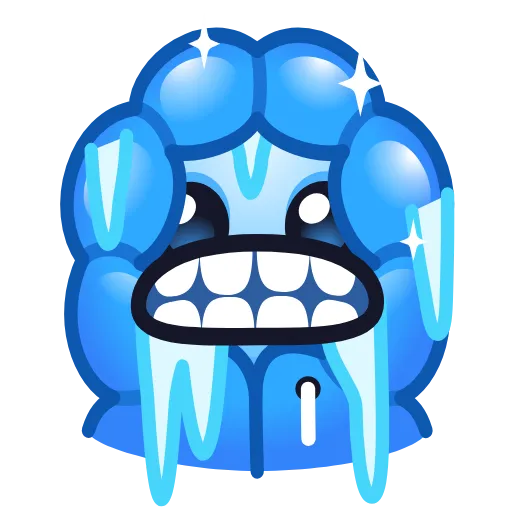 🥶 Эмодзи «Десять новогодних эмоджи паков» для Telegram