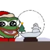 🥹 Эмодзи «Christmas Pepe» для Telegram