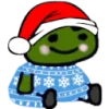 🙂 Эмодзи «Christmas Pepe» для Telegram