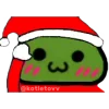 ✋ Эмодзи «Christmas Pepe» для Telegram