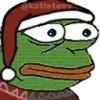 😳 Эмодзи «Christmas Pepe» для Telegram