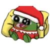 🎁 Эмодзи «Christmas Pepe» для Telegram