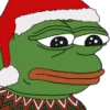 😒 Эмодзи «Christmas Pepe» для Telegram