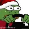😳 Эмодзи «Christmas Pepe» для Telegram