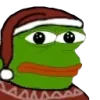 😳 Эмодзи «Christmas Pepe» для Telegram