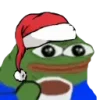 ☕️ Эмодзи «Christmas Pepe» для Telegram