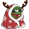 😃 Эмодзи «Christmas Pepe» для Telegram