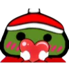 🥰 Эмодзи «Christmas Pepe» для Telegram