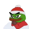 ❄️ Эмодзи «Christmas Pepe» для Telegram