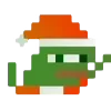 💃 Эмодзи «Christmas Pepe» для Telegram