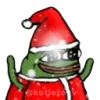 💃 Эмодзи «Christmas Pepe» для Telegram
