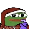 🧃 Эмодзи «Christmas Pepe» для Telegram
