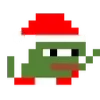 💃 Эмодзи «Christmas Pepe» для Telegram