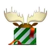 🤣 Эмодзи «😊 Christmas - новогодний орнамент» для Telegram