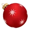 ❤️ Эмодзи «😊 Christmas - новогодний орнамент» для Telegram