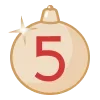 5️⃣ Эмодзи «Новогодняя Сказка» для Telegram