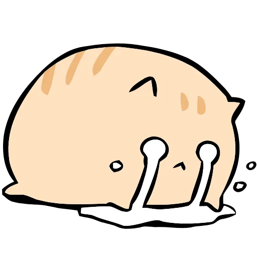 😭 Эмодзи «Chub Fluffy» для Telegram