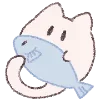 🐱 Эмодзи «Fluffy Cat» для Telegram