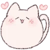 🐱 Эмодзи «Fluffy Cat» для Telegram
