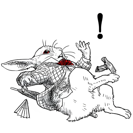 🙈 Стикер «Чудеса и Алиса» для Telegram